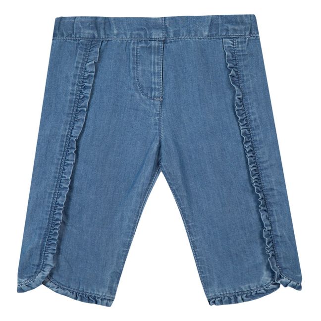 Pantalones con volantes | Vaquero