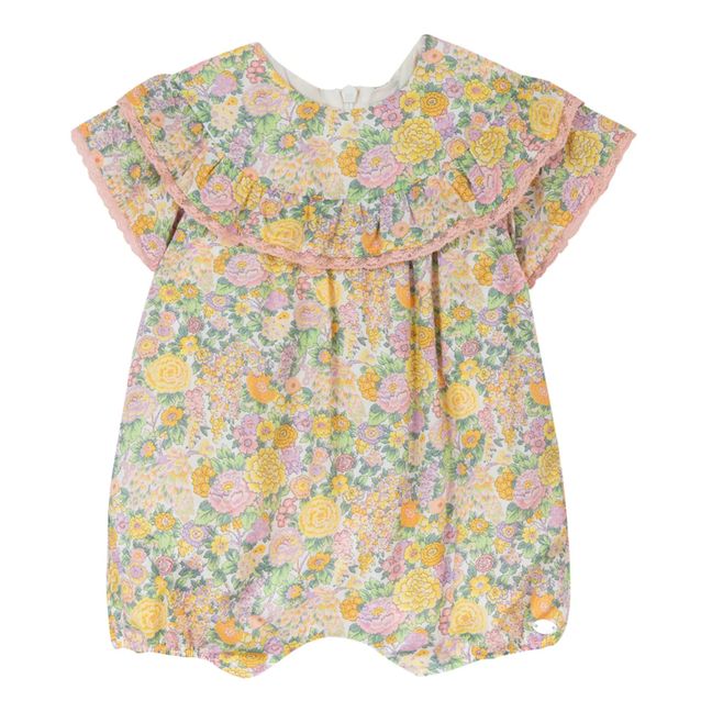 Exclusive Liberty Print Romper | Ecru