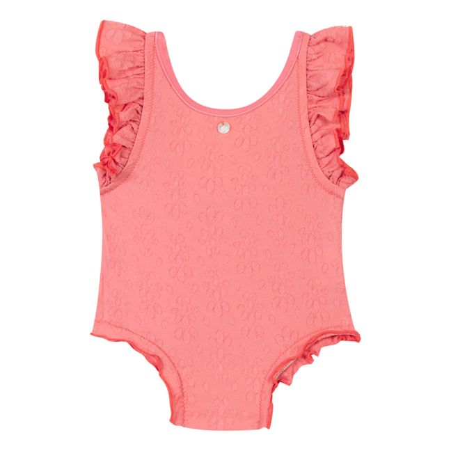 Frill Swimsuit | Pink