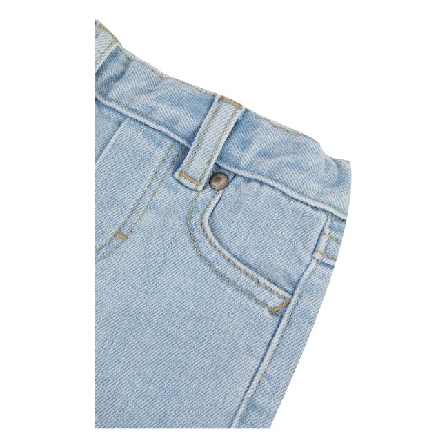 Pantalon Denim Poches | Bleu