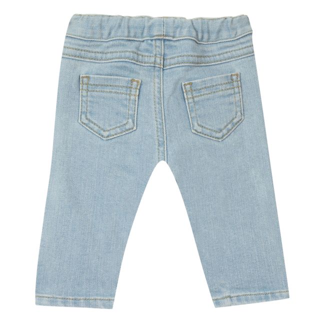 Denim Pants with Pockets | Blau