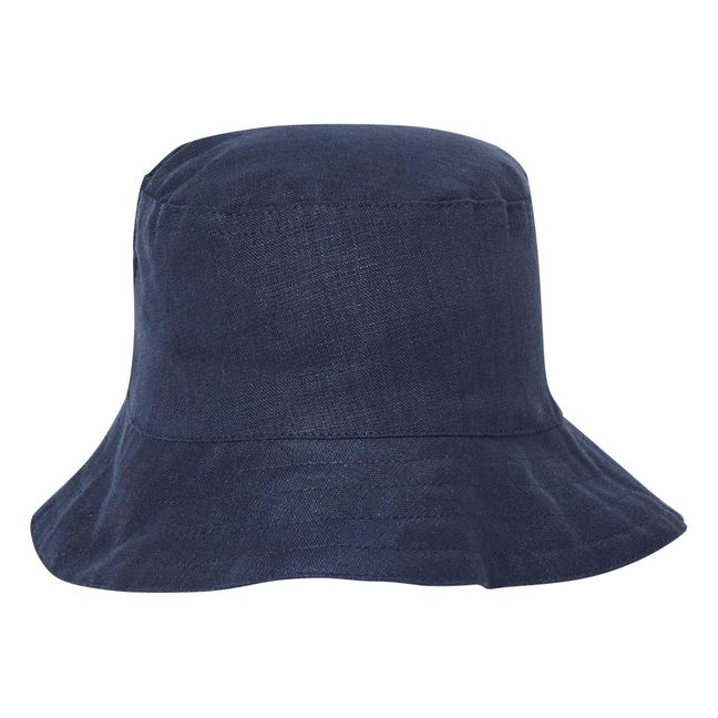 Linen Hat | Azul Marino