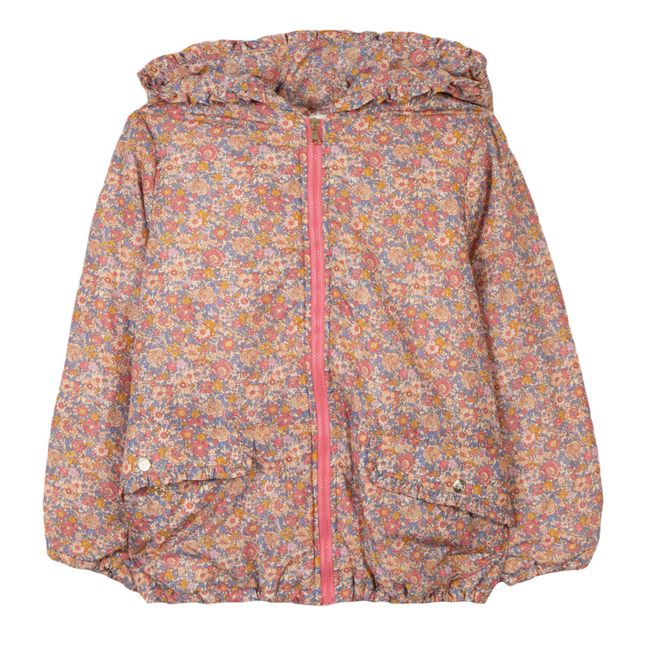 Exclusive Liberty Print Hooded Jacket | Rosa