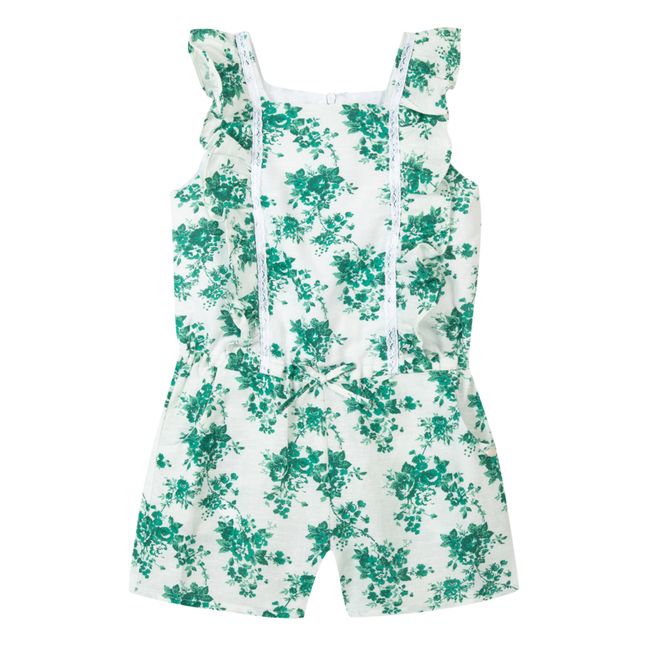 Floral Playsuit | Green