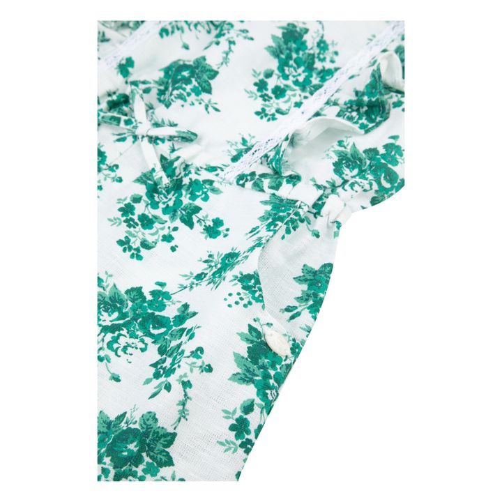 Floral Playsuit | Verde- Immagine del prodotto n°4