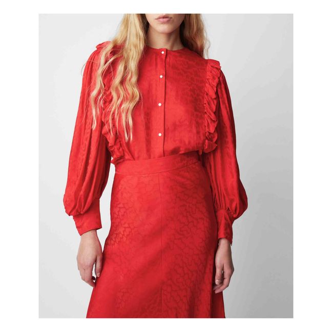 Dustin Cloud Blouse | Rojo