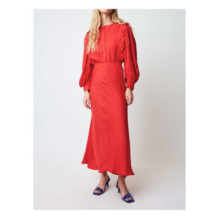 Elton Cloud Skirt | Rojo- Imagen del producto n°1