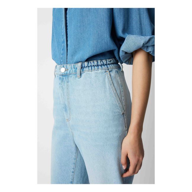 Bloom Organic Cotton Jeans | Azul Cielo