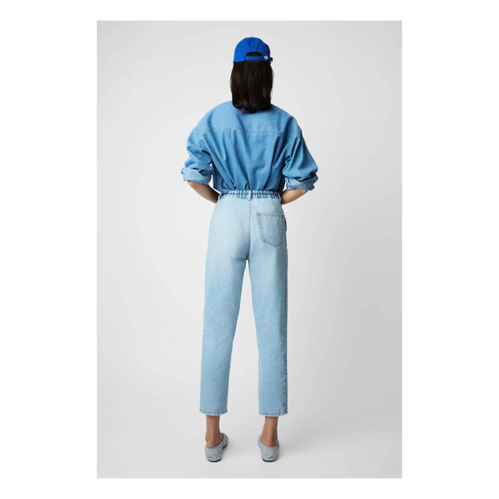 Bloom Organic Cotton Jeans | Azzurro- Immagine del prodotto n°5