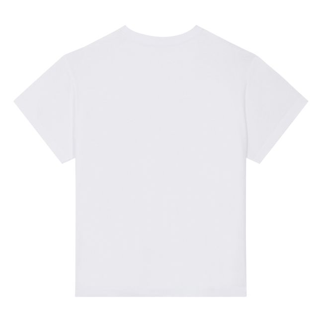 T-shirt Welcome RR Coton Bio | Blanc