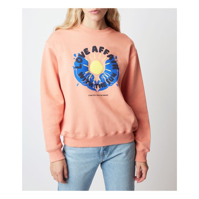 Louis Love Organic Cotton Sweatshirt | Rosa Polvo
