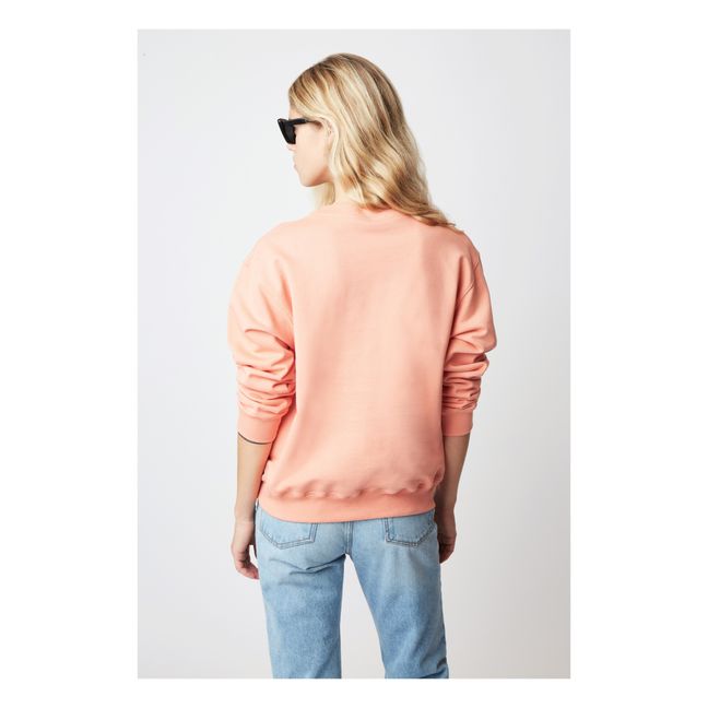 Louis Love Organic Cotton Sweatshirt | Rosa Polvo