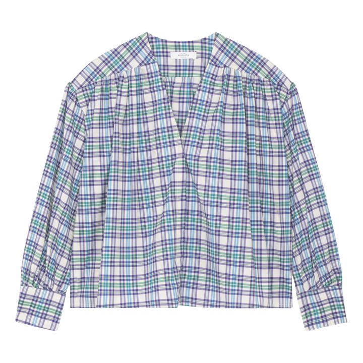 Jim Western Blouse | Blau- Produktbild Nr. 0
