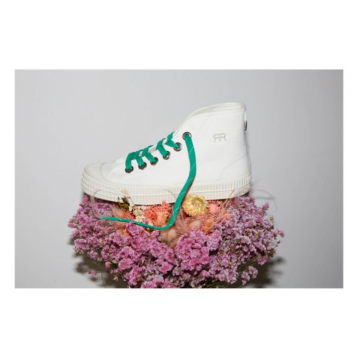 Scarpe da ginnastica Zoom Novesta x Roseanna in cotone organico | Bianco- Immagine del prodotto n°7