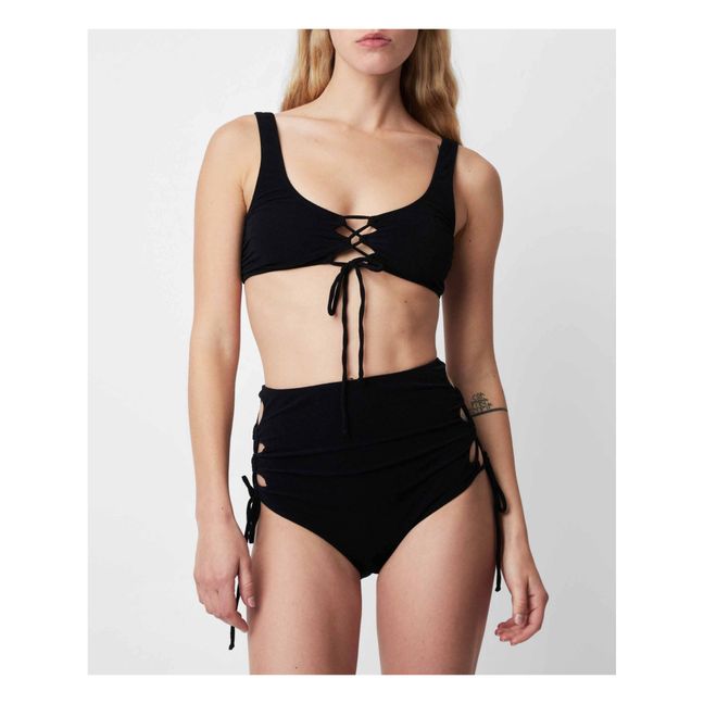Braguita de bikini de materiales reciclados Dita Smooth | Negro