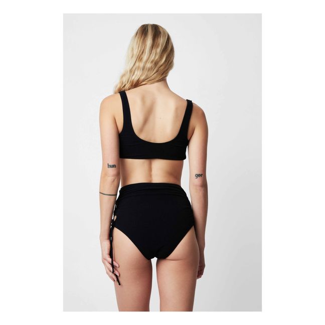 Braguita de bikini de materiales reciclados Dita Smooth | Negro