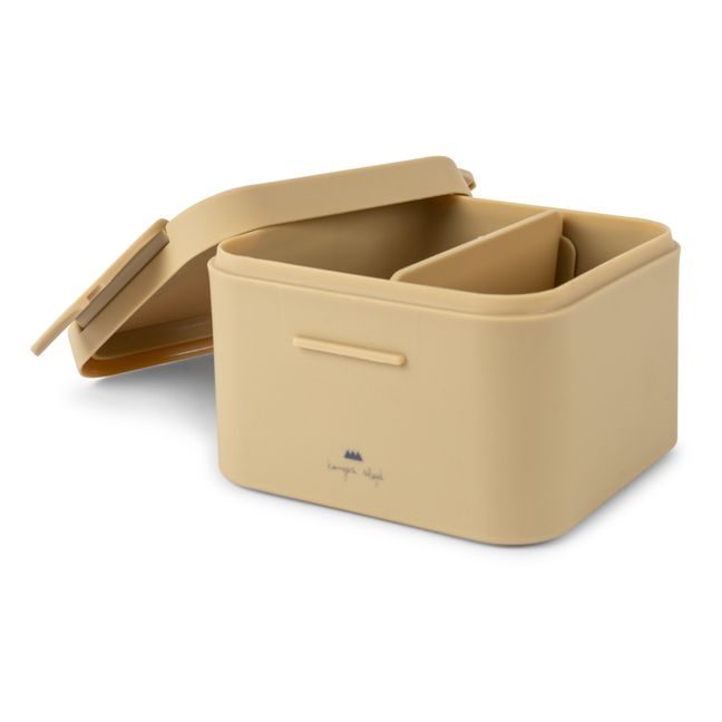 Skateosaurus square lunch box | Giallo senape