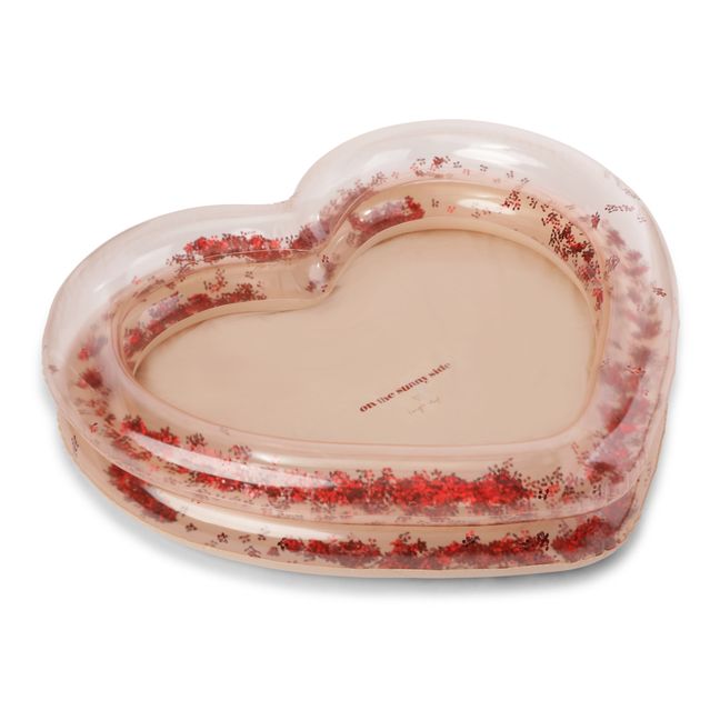 Heart Inflatable Pool | Blush