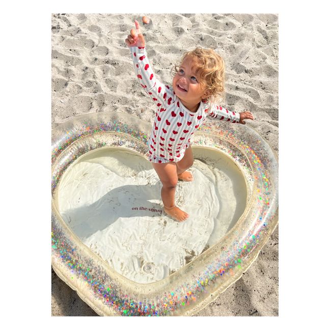Heart Inflatable Pool | Crema