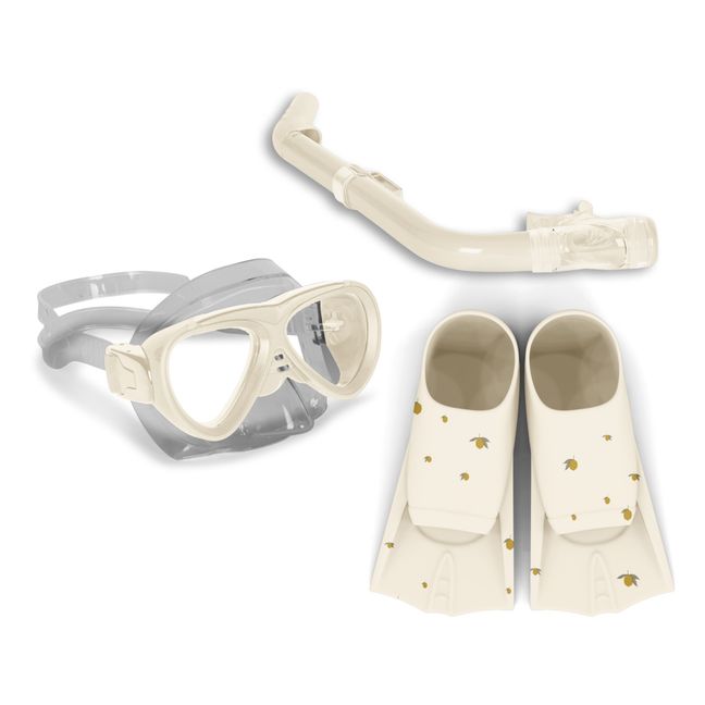 Lemon Diving Kit - Set of 3 accessories | Beige