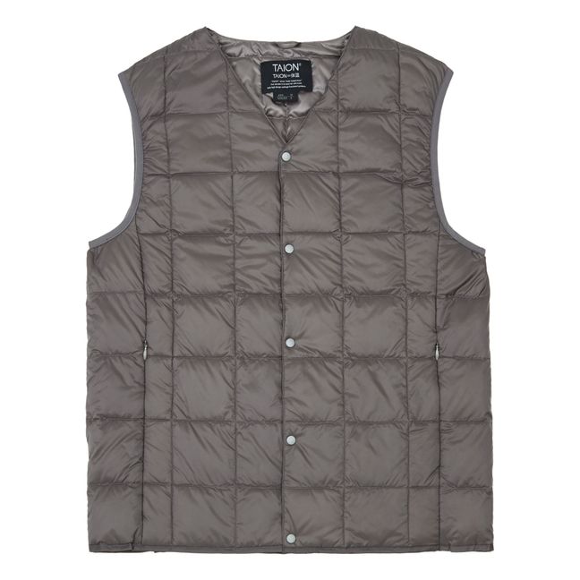 Puffer Vest | Grey
