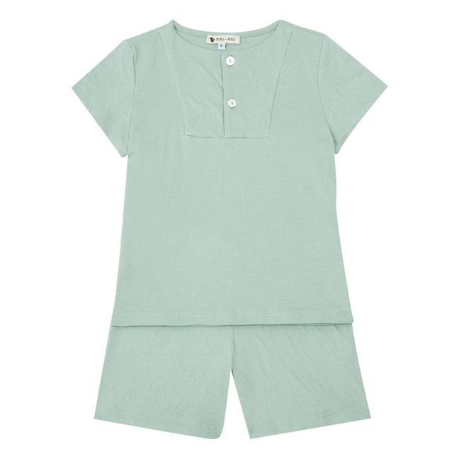 Pyjama Jersey Bio Sonio | Bleu Clair