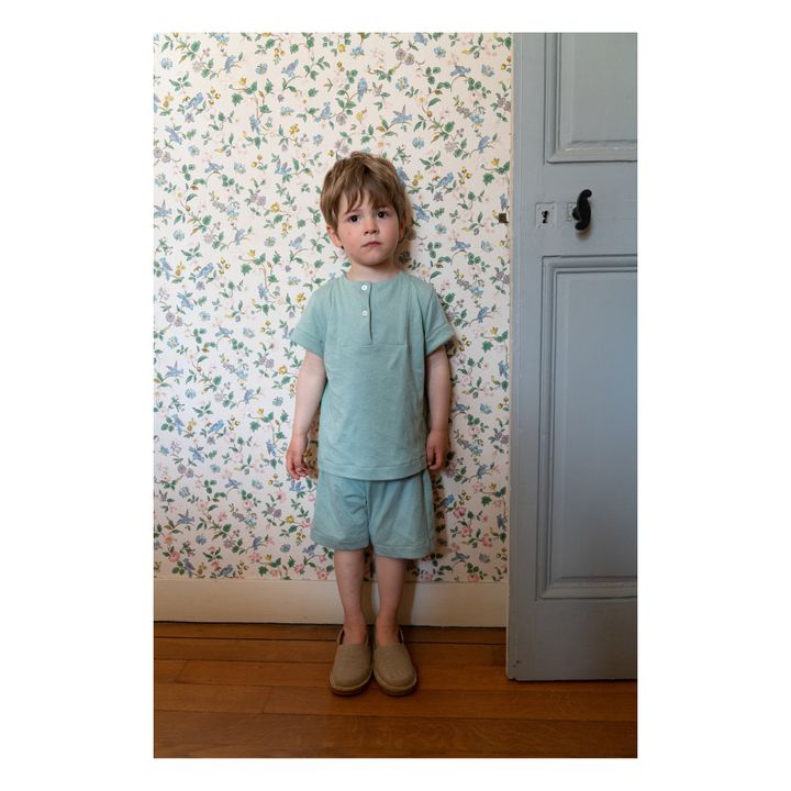 Sonio Organic Jersey Pyjamas | Hellblau- Produktbild Nr. 1