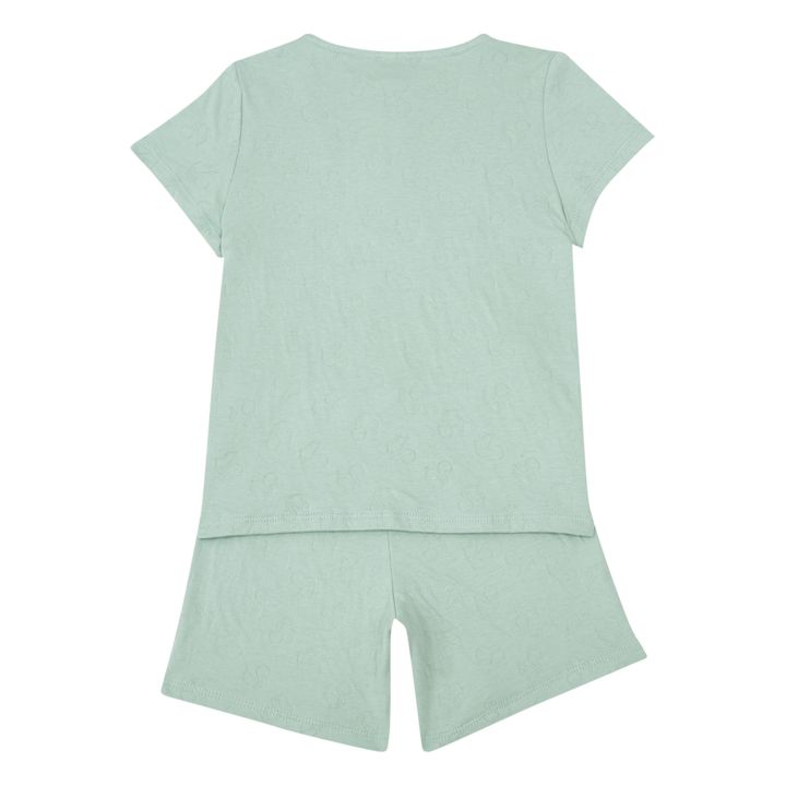 Sonio Organic Jersey Pyjamas | Azul Claro- Imagen del producto n°3