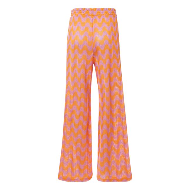 Lou Waves Trousers | Orange