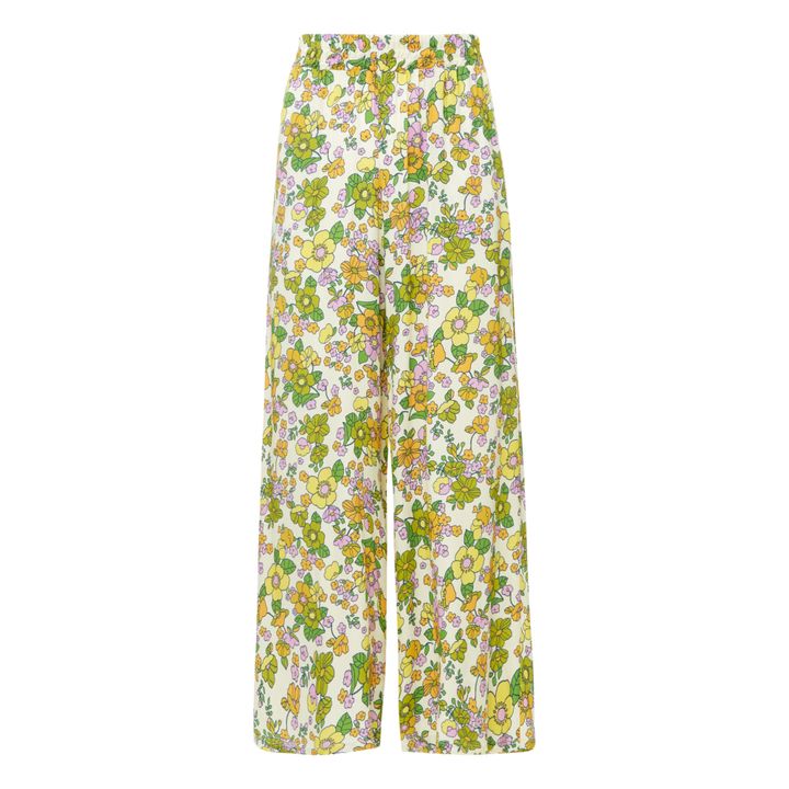 Lou Flower Power Pants | Amarillo- Imagen del producto n°0