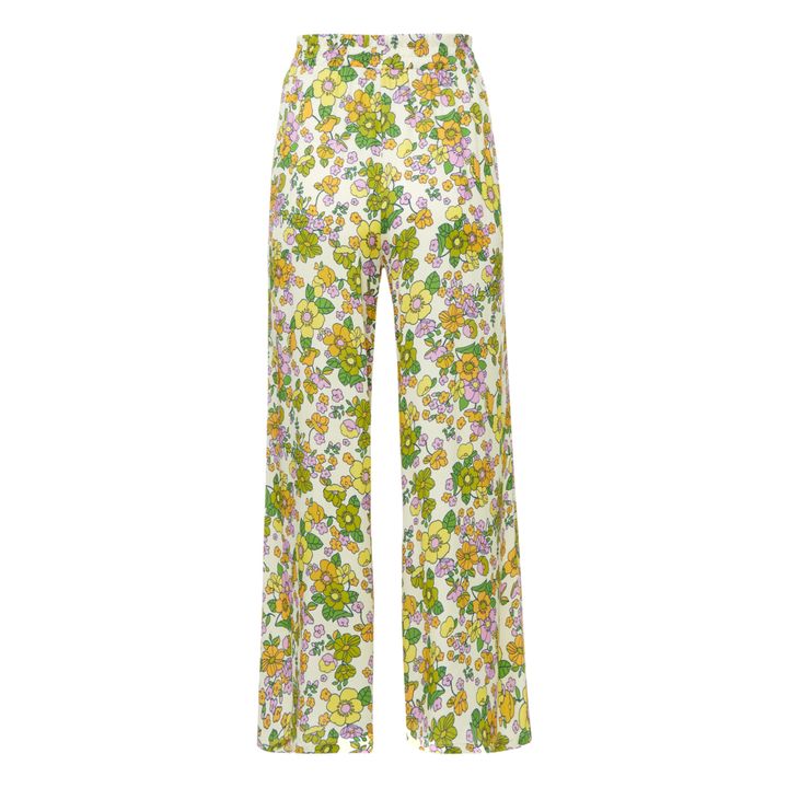 Lou Flower Power Pants | Amarillo- Imagen del producto n°3