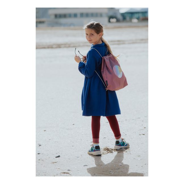 Starry Rainbow Gym Backpack | Dusty Pink