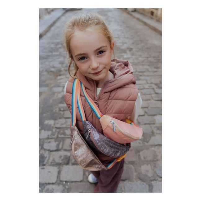 Sac Banane Paillette | Corail