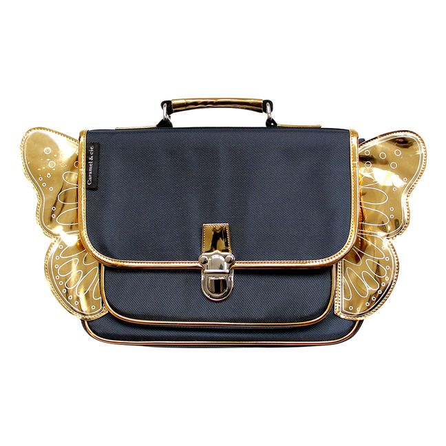 Cartable Papillons | Bleu marine