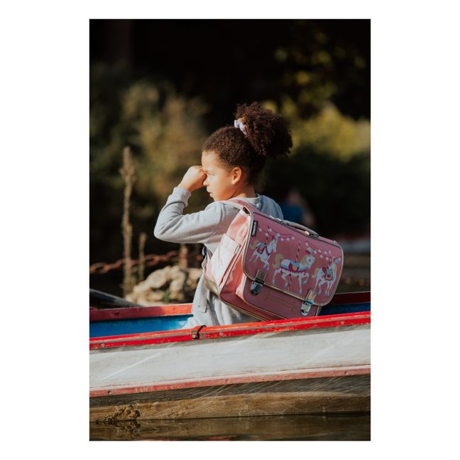 Cartable Caroussel | Rose