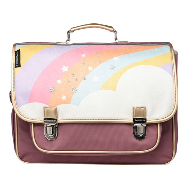 Cartable Large Starry Rainbow | Vieux Rose