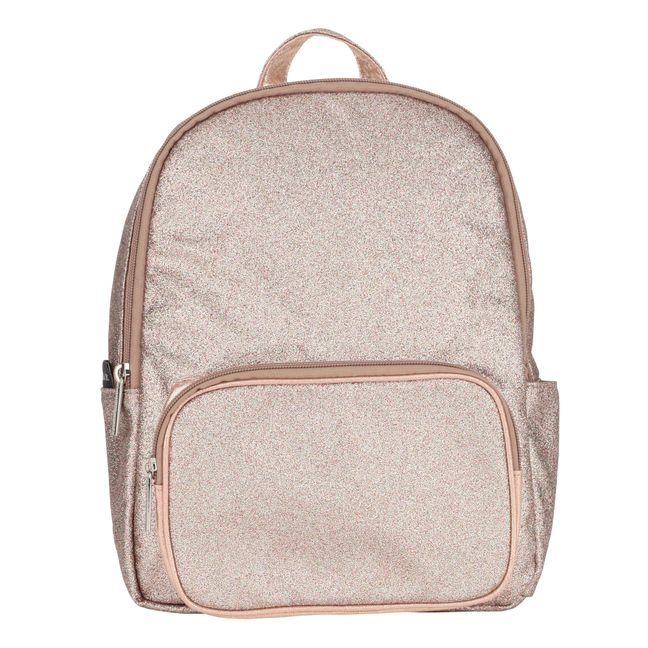 Small Glitter Backpack | Copper red