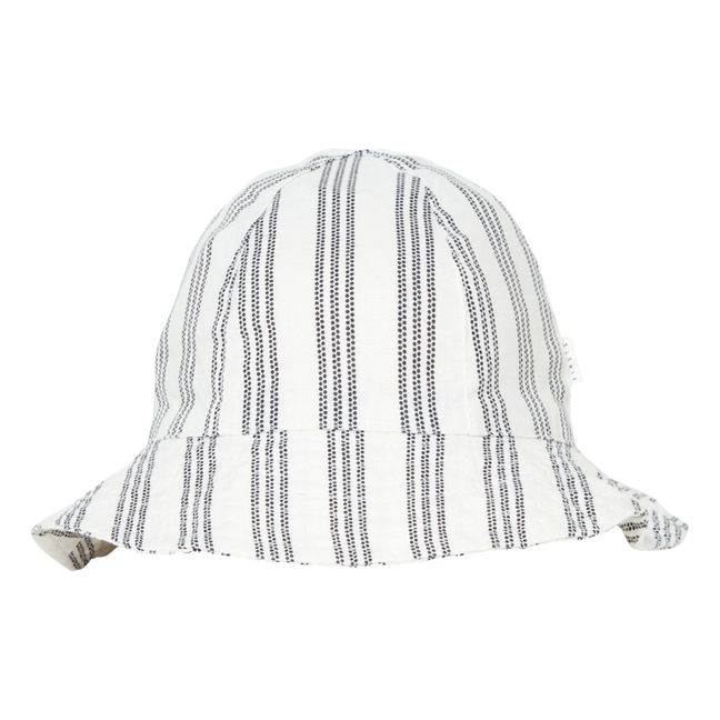 Striped Hat | Grau