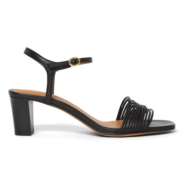 Sandales Lutecia Cuir | Noir