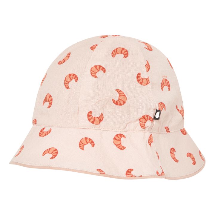 Croissant Print Bucket Hat | Rosa Palo- Imagen del producto n°1