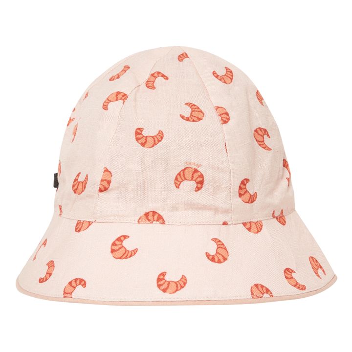 Croissant Print Bucket Hat | Rosa Palo- Imagen del producto n°2