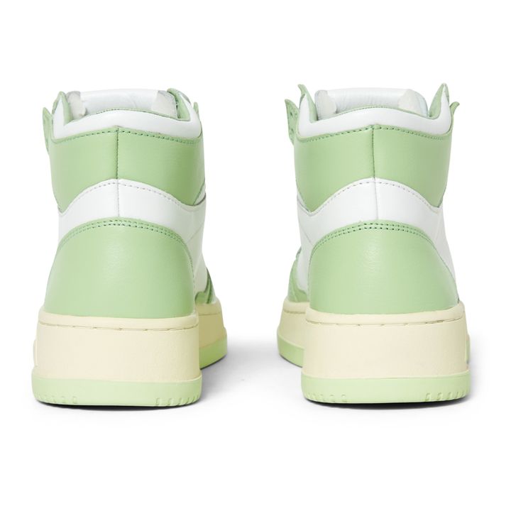Sneakers Medalist Mid Leder zweifarbig | Blasses Grün- Produktbild Nr. 2