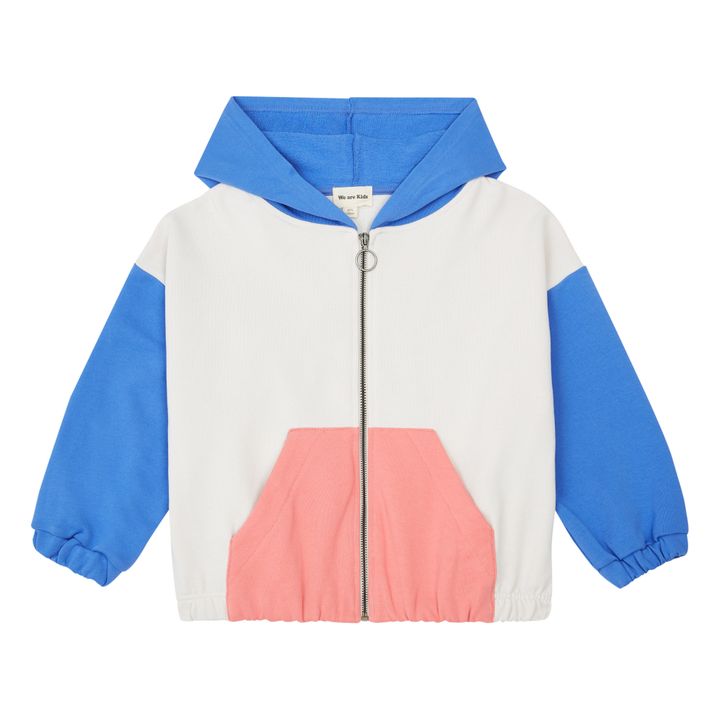 Hadrien Organic Cotton Flannel Jacket | Blau- Produktbild Nr. 0