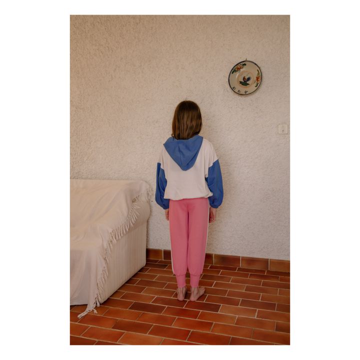 Hadrien Organic Cotton Flannel Jacket | Azul- Imagen del producto n°2