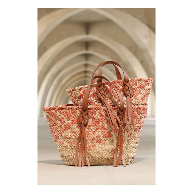 Cabas Surfside Raphia | Terracotta