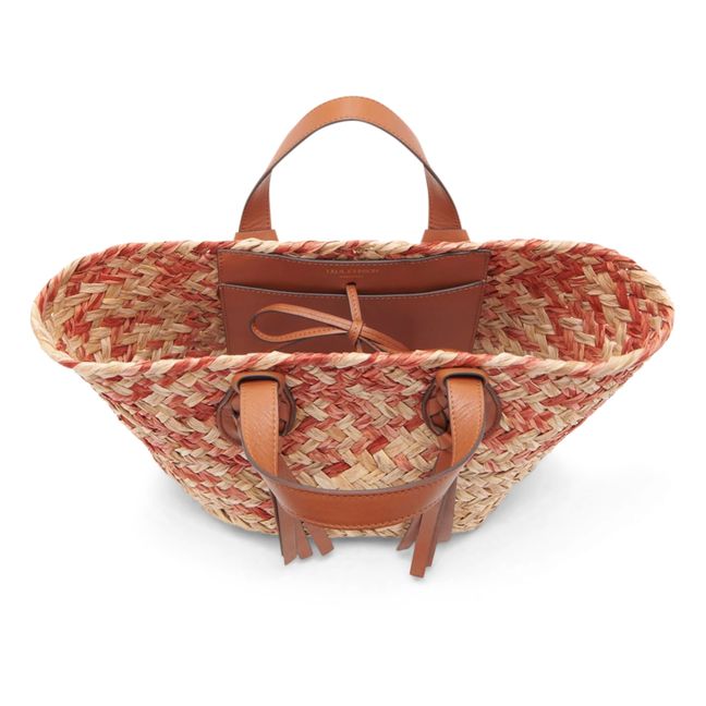 Panier Seaview Raphia | Terracotta