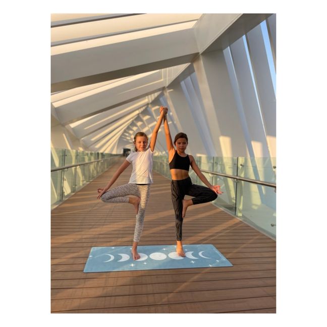 Yogamatte Kind - Mondphasen