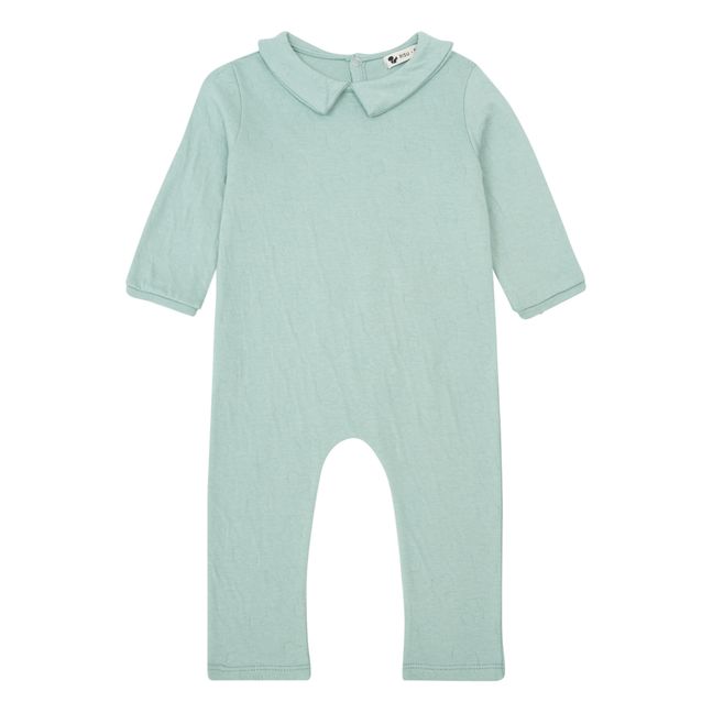 Pyjama Coton Bio Senzo | Bleu Clair