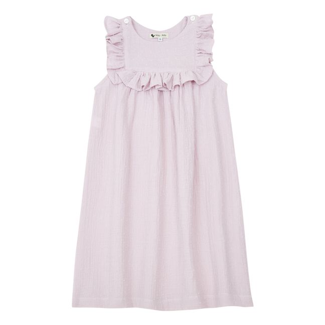 Plumetis Bio Nila Nightgown | Lila