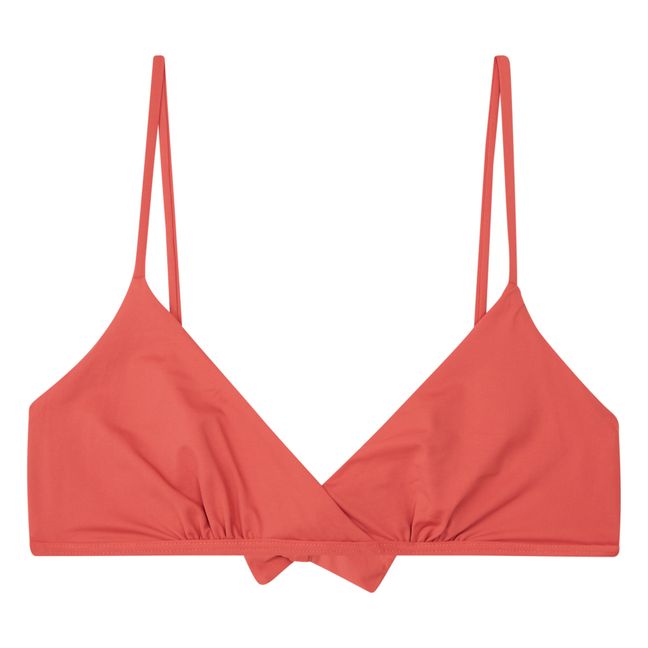 Pia Bikini Top | Carmine red